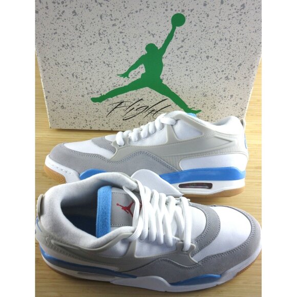 Nike Other - Nike Air Jordan 4 RM Men's Basketball Shoes White Neutral Grey Blue Sizes NIB